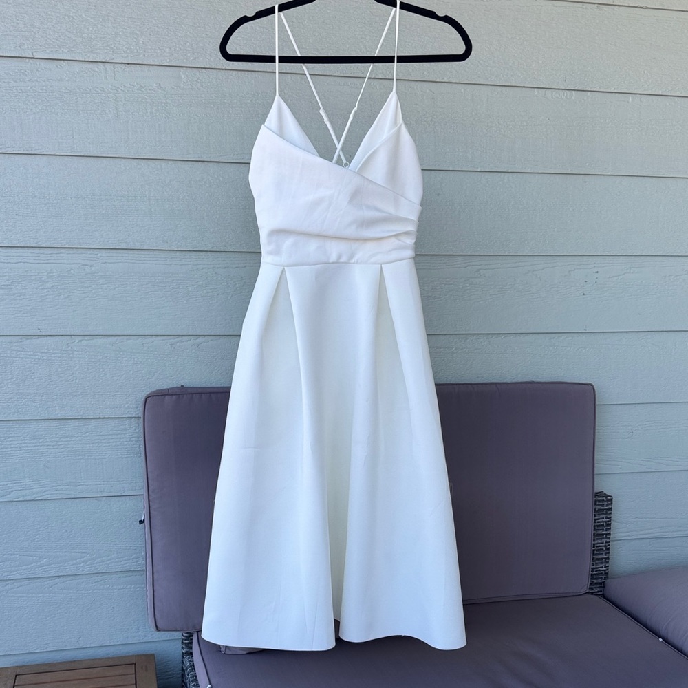 ASOS Strapless Cream Dress